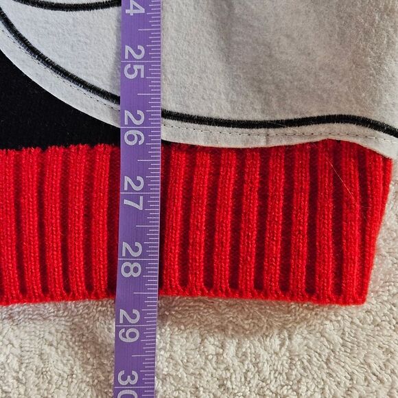 You Look Ugly Today Black Embroidered Unicorn Crew Neck Knit Christmas Sweater - Picture 11 of 14